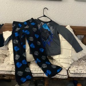 Black Panther pajama set youth 10-12